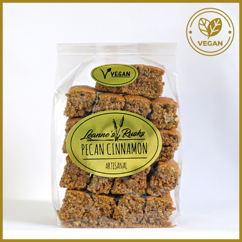Pecan Cinnamon Rusks (Vegan)