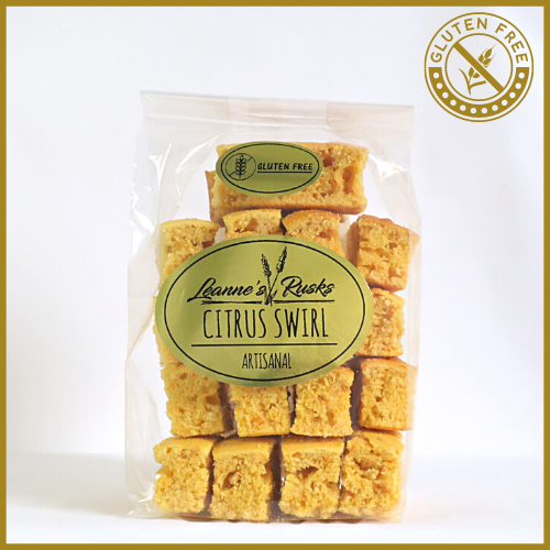 Citrus Swirl Rusks (Gluten Free)