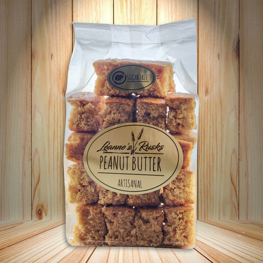 Peanut Butter Rusks (Sugar Free)