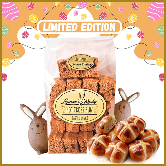EASTER EDITION - Hot Cross Bun Rusks