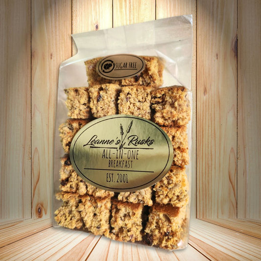 All-In-One Breakfast Rusks (Sugar Free)