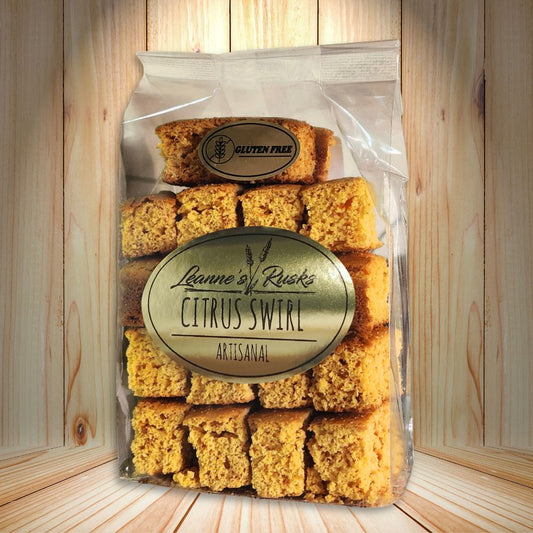 Citrus Swirl Rusks (Gluten Free)