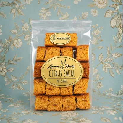 Citrus Swirl Rusks (Gluten Free)