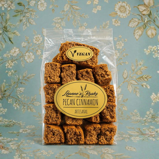 Pecan Cinnamon Rusks (Vegan)