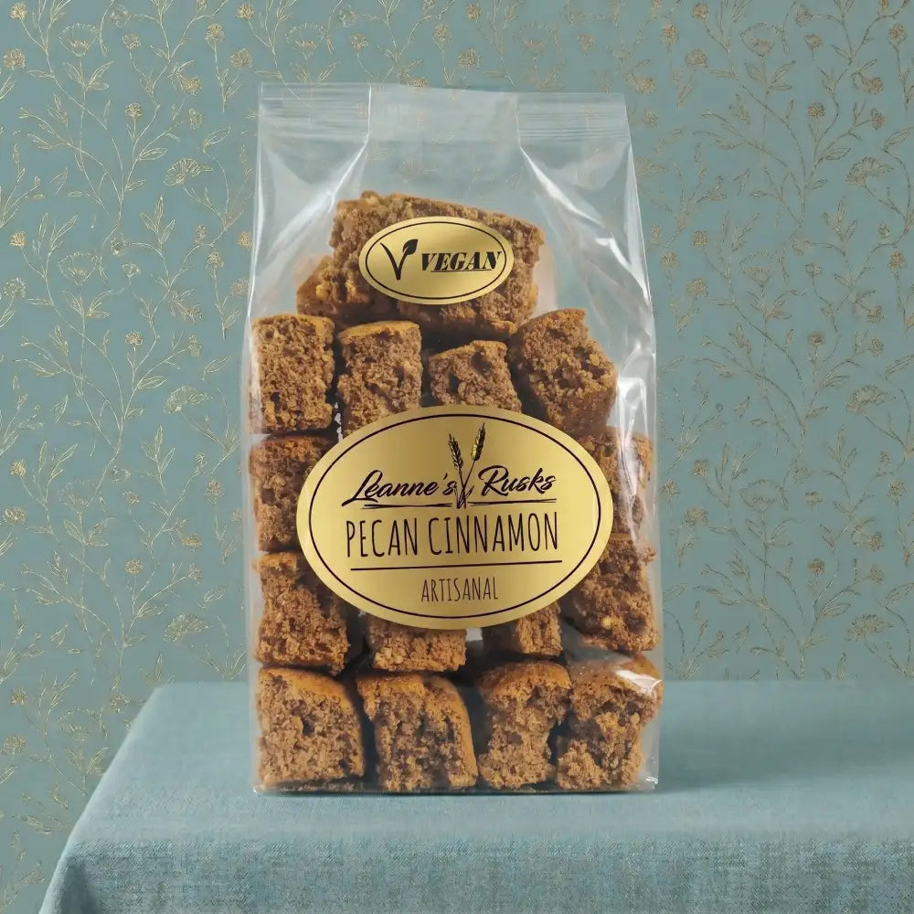 Pecan Cinnamon Rusks (Vegan)